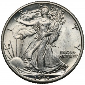 USA, 1/2 dolara 1943-D, Denver