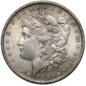 USA, Dolar 1883-O, New Orleans - Morgan Dollar