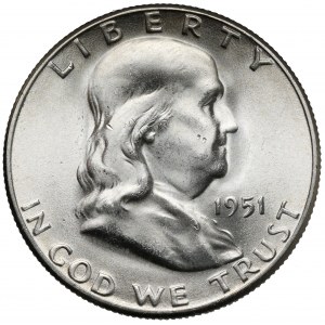 USA, 1/2 dolara 1951, Philadelphia