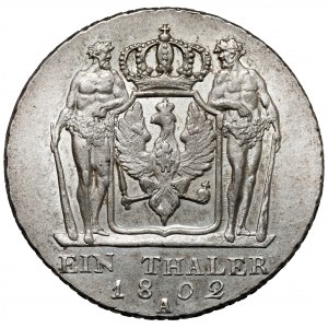 Prusy, Friedrich Wilhelm III, Talar 1802-A, Berlin