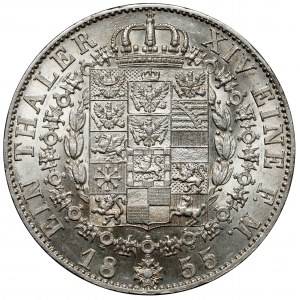 Prusy, Friedrich Wilhelm IV, Talar 1855-A, Berlin