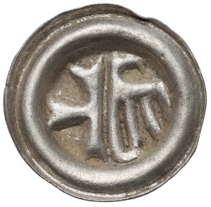Silesia, Ks. Opolskie, Brakteat Opole - Half cross half eagle