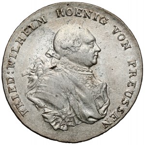 Śląsk, Fryderyk Wilhelm II, Talar 1791-B Wrocław