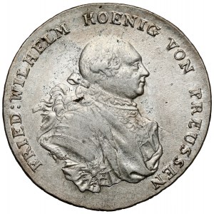 Silésie, Friedrich Wilhelm II, Thaler 1791-B Wrocław