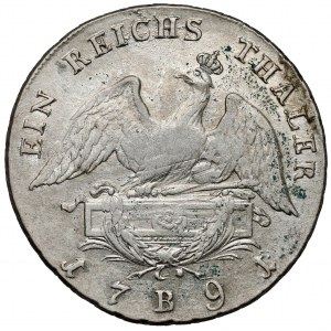Śląsk, Fryderyk Wilhelm II, Talar 1791-B Wrocław