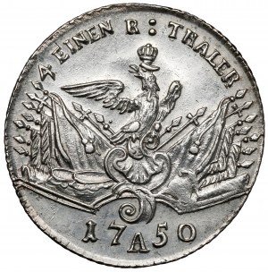 Prussia, Friedrich II, 1/4 thaler 1750-A, Berlin