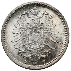Prusy, 20 fenigów 1876-D, München