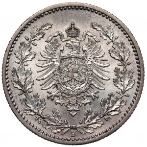 Prusy, 50 fenigów 1877-B, Hannover