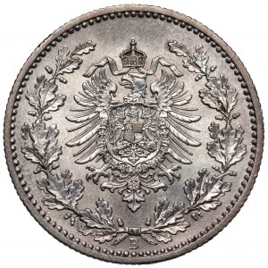 Prussia, 50 fenig 1877-B, Hannover