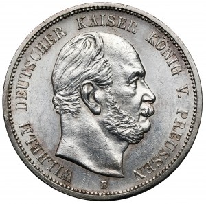 Prussia, 5 marks 1876-B, Hannover