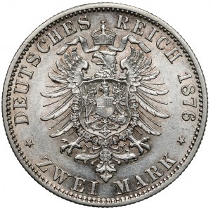 Prussia, 2 marks 1876-A, Berlin