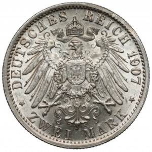 Prusy, 2 marki 1907-A, Berlin