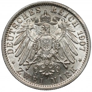 Prussia, 2 marks 1907-A, Berlin