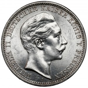 Prusy, 3 marki 1908-A, Berlin