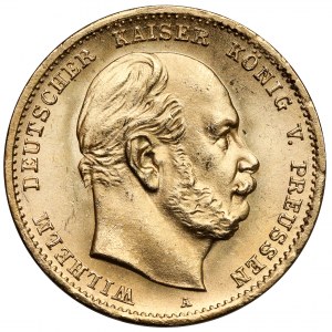Prussia, 10 marks 1872-A, Berlin