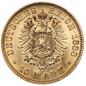 Prusy, Fryderyk III, 10 marek 1888-A, Berlin
