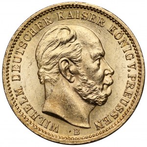 Prussia, 20 marks 1872-B, Hannover