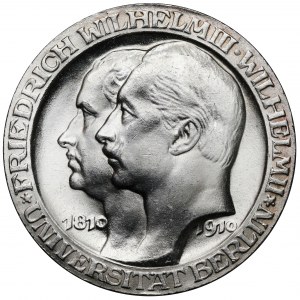 Prusy, 3 marki 1910-A, Berlin - Uniwersytet w Berlinie