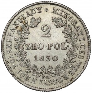 2 złote polskie 1830 FH - ostatnie