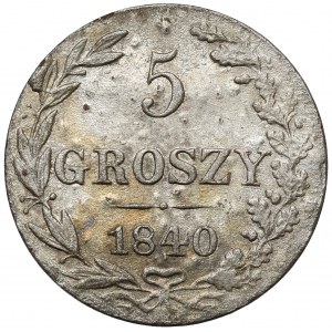 5 groszy 1840 MW
