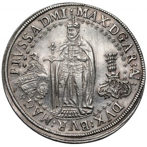 Niemcy, Zakon Krzyżacki, Maximilian I, 1/2 talara 1612, Hall
