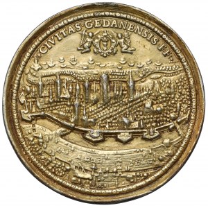 Zygmunt III Waza, Donatywa w srebrze 1617, Gdańsk - późniejszy odlew