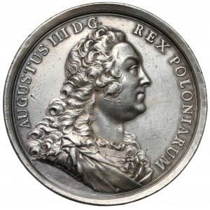 August III Sas, Medal BENE MERENTIBUS (Dobrze Zasłużonym) 1761 r.