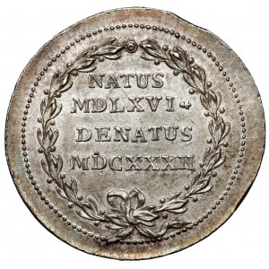 Szwecja / Polska, Zygmunt III Waza, Medal 1632 - wybity z okazji śmierci króla autorstwa C. Enhorninga