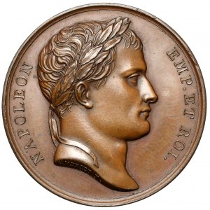 Francja, Napoleon I, Medal 1812 - wybity z okazji zdobycia Wilna