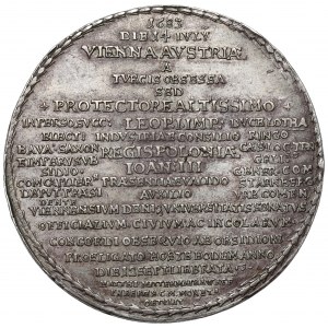 Austria, Leopold I, Talar medalowy na pamiątkę Odsieczy Wiedeńskiej 1683