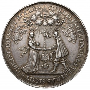 Gdańsk, Medal zaślubinowy (panowanie Władysława IV) - Jan Höhn