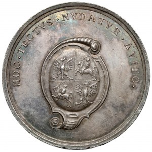Szwecja, Medal z serii medali królów Arvida Karlsteena (~1700) - Zygmunt III Waza