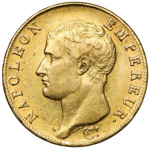 France, Napoléon Ier, 40 francs 1806-A, Paris