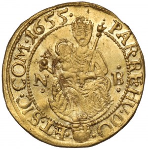 Transylvanie, George II Rakoczy, Ducat 1655 NB, Nagybanya