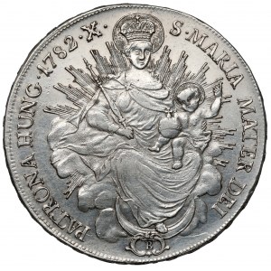 Węgry, Józef II, Talar 1782-B, Kremnica