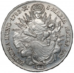 Hongrie, Joseph II, Thaler 1782-B, Kremnica