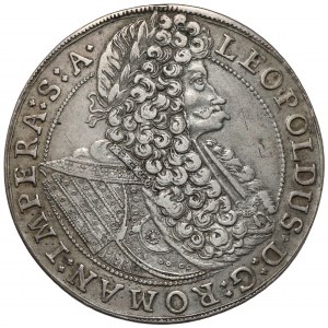 Autriche, Léopold Ier, Thaler 1696 G+E, Prague