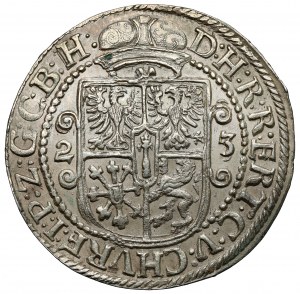Prusse, George William, Ort Königsberg 1623 - marque avec DEUX croix