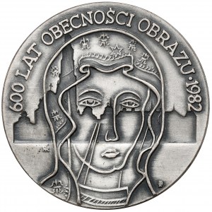 Medal SREBRO, Jan Paweł II - Druga pielgrzymka / 600 lat obecności obrazu 1982