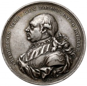 Allemagne, Prusse, Friedrich Wilhelm II, Médaille 1786 - Accession au trône