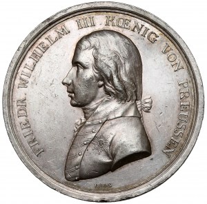 Allemagne, Prusse, Friedrich Wilhelm III, Médaille 1798 - hommage à Berlin