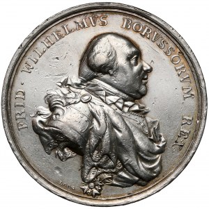 Allemagne, Prusse, Friedrich Wilhelm II, Médaille 1796 - Vobis Quoqve Pater... (41mm)