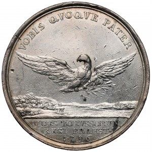 Niemcy, Prusy, Friedrich Wilhelm II, Medal 1796 - Vobis Quoqve Pater... (41mm)