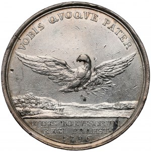 Allemagne, Prusse, Friedrich Wilhelm II, Médaille 1796 - Vobis Quoqve Pater... (41mm)