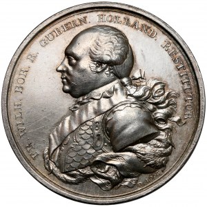 Niemcy, Prusy, Friedrich Wilhelm II, Medal 1787 - Zdobycie Amsterdamu