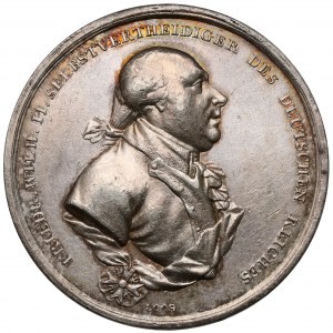 Niemcy, Prusy, Friedrich Wilhelm II, Medal 1793 - Zdobycie Moguncji
