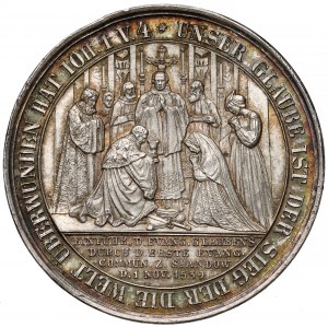 Allemagne, Brandebourg, Médaille 1839 - 300e anniversaire de la Réforme