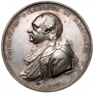 Niemcy, Prusy, Friedrich Wilhelm II, Medal 1789 - 100-lecie Francuskiego Gimnazjum w Berlinie