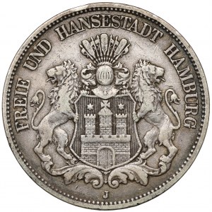 Hamburg, 5 marek 1876-J