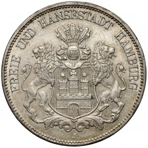Hamburg, 5 marek 1908-J